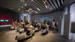 各項職探活動:中國信託職探-文薈館參訪